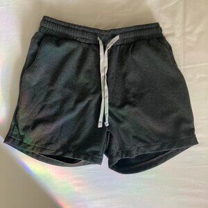🔘 SHEIN MANFINITY Dark Gray Athletic Activewear Lounge Drawstring SHORTS 🔘